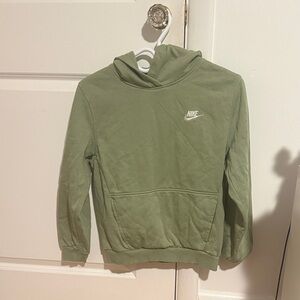 Nike Kids Olive Green Hoodie